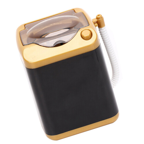 Electric Mini Washing Machine Cosmetic Cleansing Tool (Gold) 1