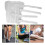 Breathable Knee Brace Adjustable Support with Shoulder Strap 5