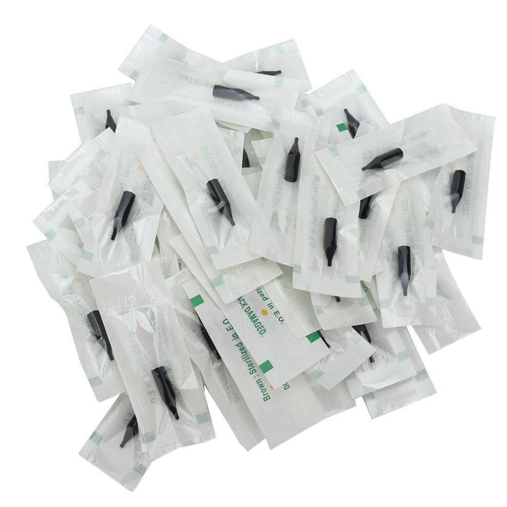 50pcs Disposable Tattoo Needle Cap for Microblading Permanent Makeup