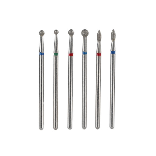 6x Nageldrillbits für E-Maniküre/Pediküre-Tools 04# 1