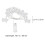 Adorable Light String Angel Shape Light Wood 1pack 10