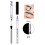 4-Kopf-Tinte Eyebrow-Stift wasserfest schwarz 1