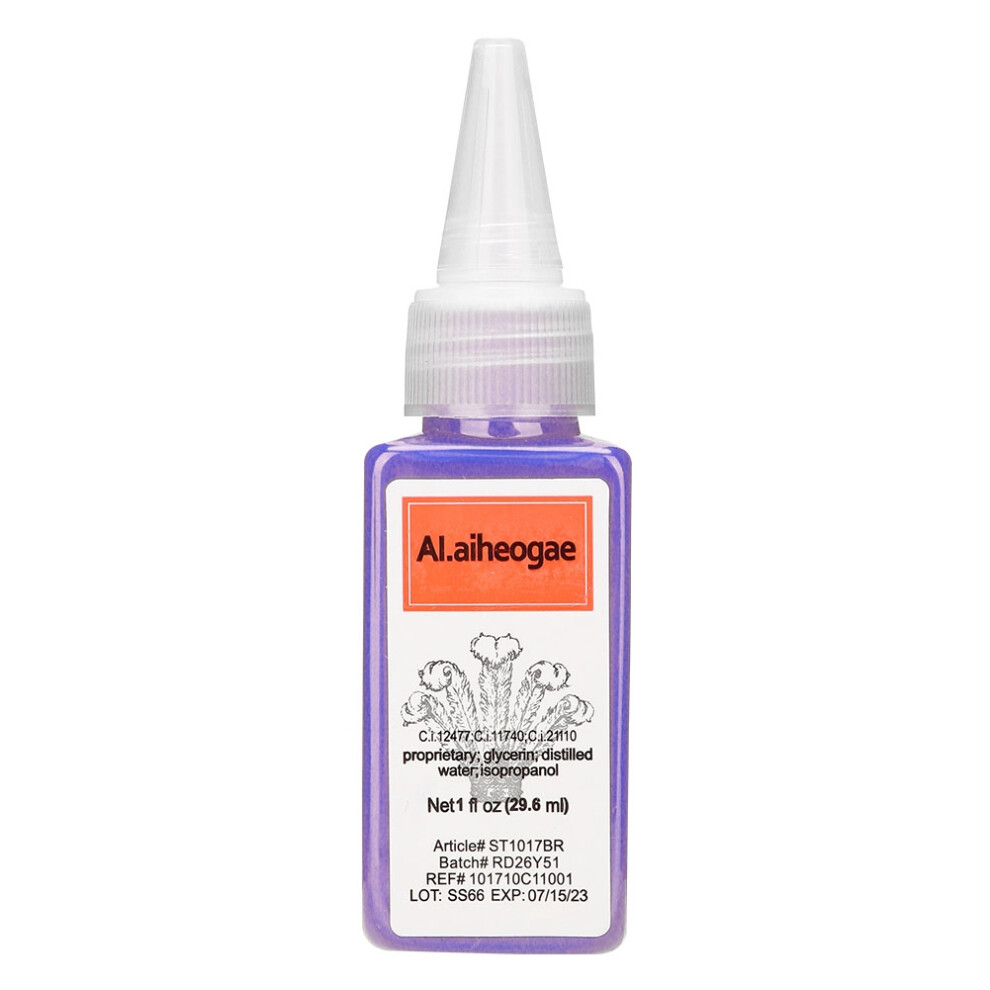 Purple 29.6Ml Pure Tattoo Ink Microblading Long Lasting