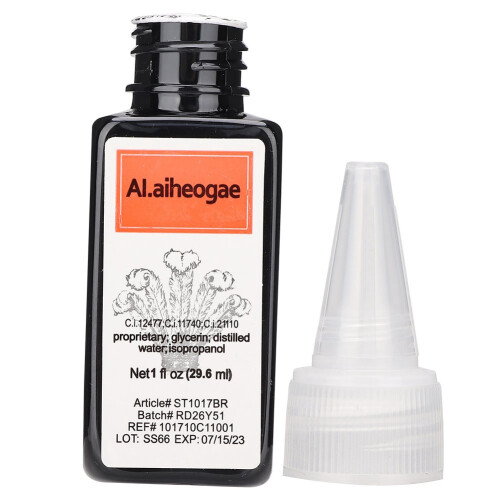29,6ml Tattoo-Tinte Microblading Schwarz 1