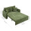 Living And Home 2 Seater Sofa Bed with Cup Holders and Pillows 7