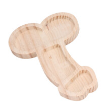 Large 40cm Beech Wood Cheese Board for Picnics Parties Gift and Restaurant Use