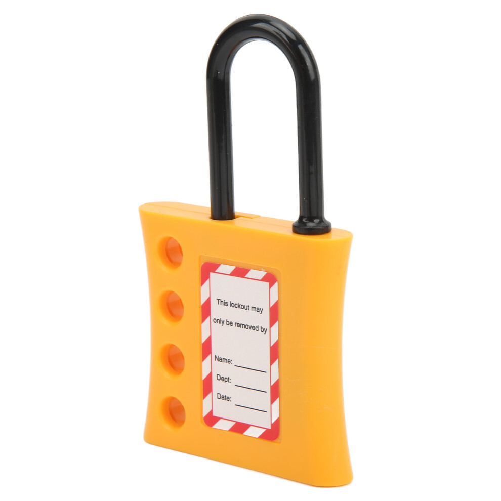 Lockout Hasp With 6Mm Lock Beam, Insulated Safety For Explosion Proof Applications 4691357157514