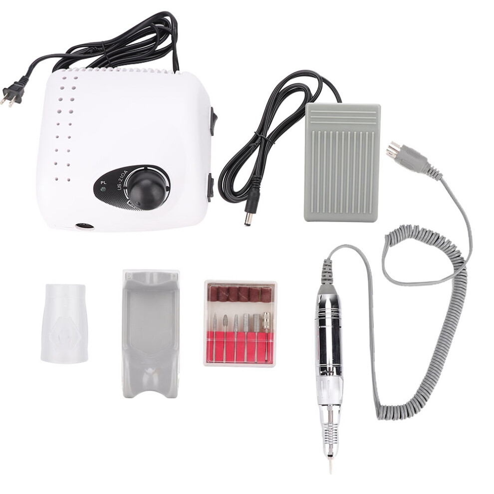 New Electric Nail Drill Machine 35000 RPM Manicure Pedicure Machine