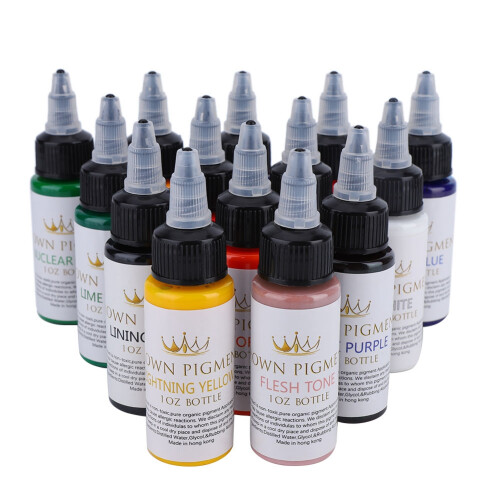 30ml 14 Farben Profi-Tattoofarbe für Körperkunst 2