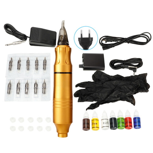Kit Penna Tattoo Gold: Liner, Shader, Aghi 2