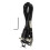 1.8m Tattoo Power Supply Silicone Clip Cord Black 1
