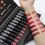 12er Matte Lippenstift-Set wasserfest mit Lipgloss 5