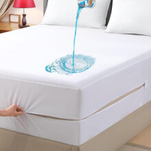 (King Encasement) Deep Fitted Sheet | Waterproof Quilted Mattress Protector, Noiseless Soft Microfiber, Anti-Allergic, 30cm Deep Fitted with Elastic |