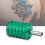 35mm Aluminium Tattoo Machine Handvat, Groen 5