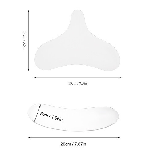 Siliconen Anti-Rimpel Borst & Nek Pad
