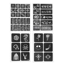 Halbpermanente Tattoo-Schablone für Airbrush-Tempotemplates