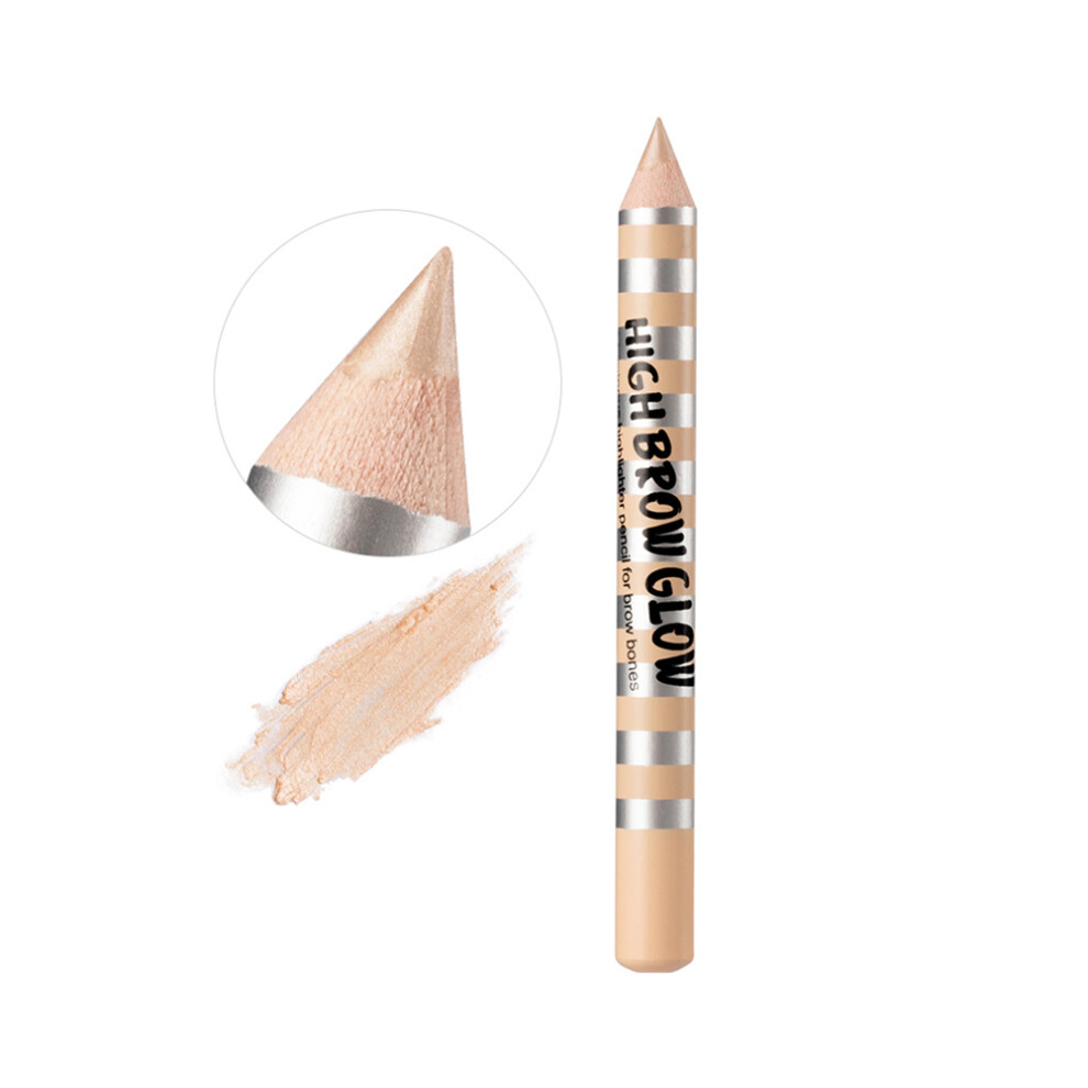 Highlighter Pencil Eyebrow Lie Silkworm Long Lasting #04