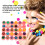 30 Farben Glitzer UV Nagellack Set mit LED Lampe 1