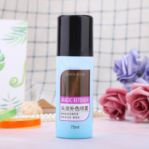 75ml Haarfarbe-Spray gegen graue Haare (Schwarz) 2