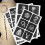 Semi-Permanent Small Tattoo Stencil Airbrush Template 4