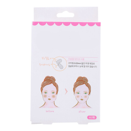 40Pcs Invisible Face Lift Chin Pads