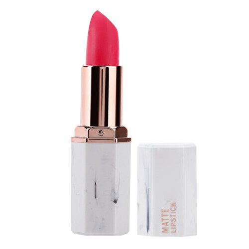 Marble Matte Lipstick - 8 Colors, Long-Lasting, 3.4g 1