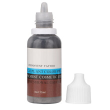 15ml Eyebrow Lip Eyeliner Tattoo Plant Pigment Grey