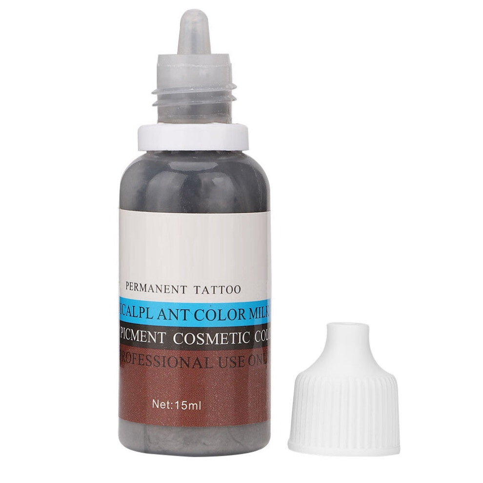 Grey 15Ml Eyebrow Lip Eyeliner Tattoo Plant Pigment