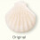 Cowry Konjac Face Sponge Puff Cleansing Tool Wet/Dry White 2