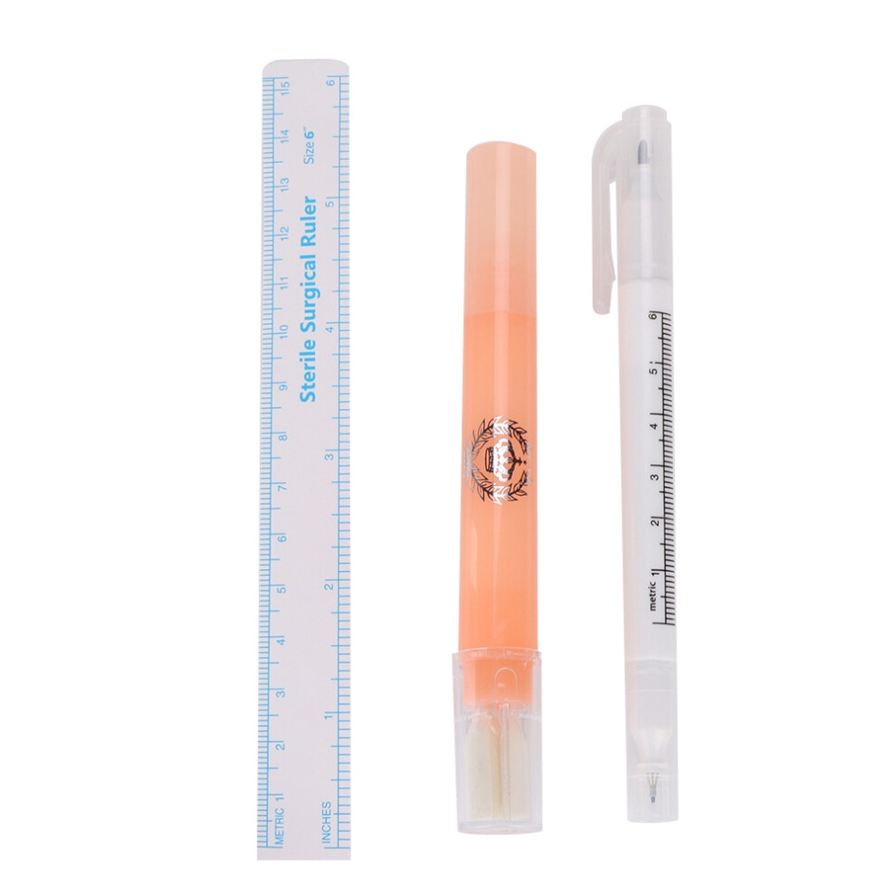 Tattoo Positioning Pen Waterproof Microblading Marker Set