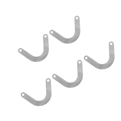 5 Pcs Ventil Platte U Form Metall Luft Kompressor 1