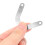 5 Pcs Ventil Platte U Form Metall Luft Kompressor 15