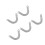 5 Pcs Ventil Platte U Form Metall Luft Kompressor 8