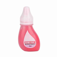 Natürliche Pflanzentattoo-Tinte Semi-Permanent Lippenbraue-Liner Rosa