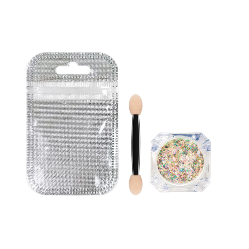 Cream Shine Eyeshadow Powder Colorful Crystal Highlight Eyeshadow (#7)