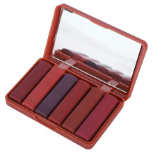 6 Colors Matte Lipstick Long Lasting Natural Rose Fragrance