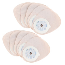 10x Einweg-Ostomiebeutel mit Drainagefunktion