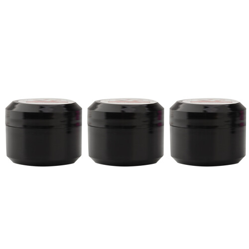 3x Profi Strass UV-Nagelkleber mit Glitzersteinen