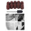 10pcs Nail Grinding Sanding Cap Polisher Tool (7*13) 4