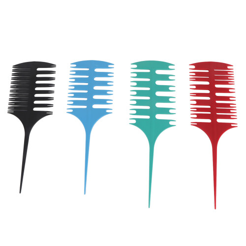 Professionelles Haarfarbwerkzeug-Set: Pinsel,Kamm 2