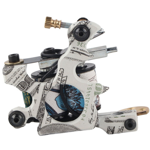 10-wrap Alloy Tattoo Machine Copper Coil Shader