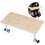 Detachable Wooden Wheelchair Tray Lap Table 4