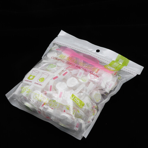 Maschera viso compressa in cotone, 100 pezzi 1