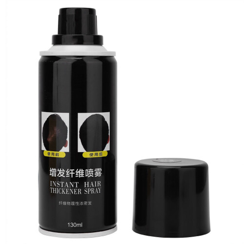 Haarwuchsfaser-Spray 130g gegen Haarausfall, schwarz 1