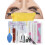 Eyelashes Grafting Tool Set Glue Tweezer False Eyelash Kit (8mm+8mm) 5