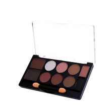 10 Colors Glitter Matte Palette Eye Shadow Cosmetic Powder Box(#03)