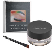 Wasserfeste Augenbrauengel & Eyeliner-Creme mit Pinsel #03