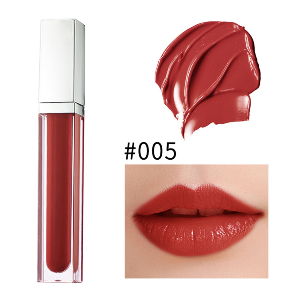 36 Colors Mist Matte Metallic Non sticky Lipgloss(Matte, 05)