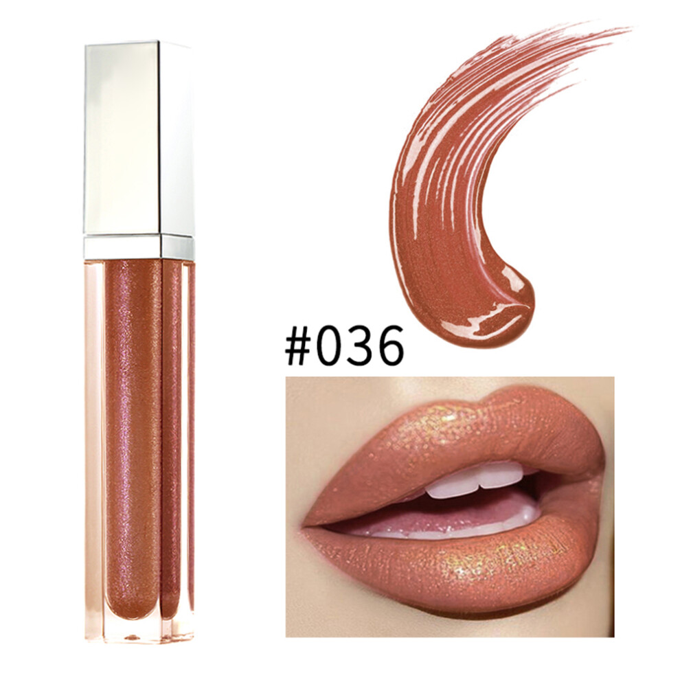36 Colors Mist Matte Metallic Non Sticky Liquid Lipstick (Metal, 36)