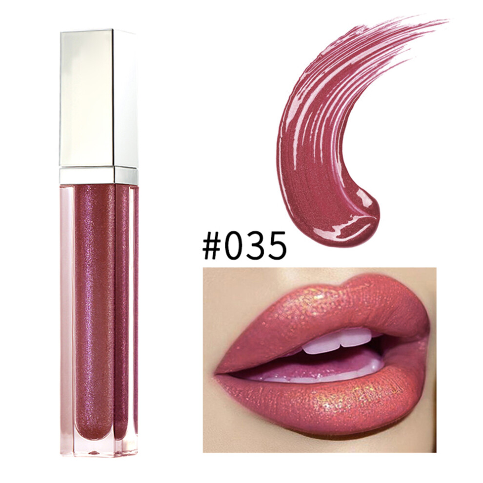 36 Colors Mist Matte Metallic Non Sticky Liquid Lipstick (Metal, 35)
